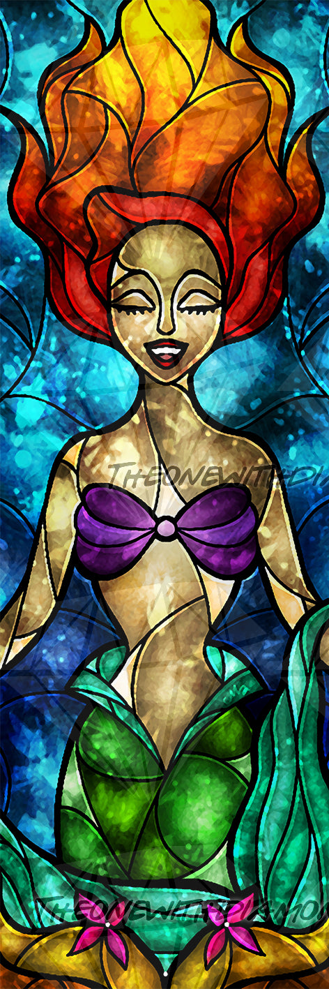 *Hand-Rendered* Daughter Of The Sea King ©Mandie Manzano