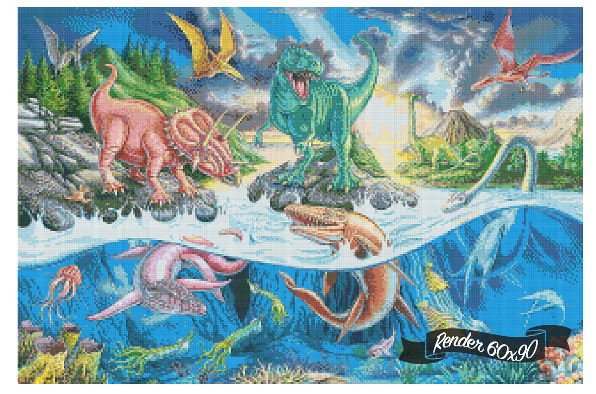 Dinosaur Island ©Mark Gregory. Licensed by MGL, www.mglart.com