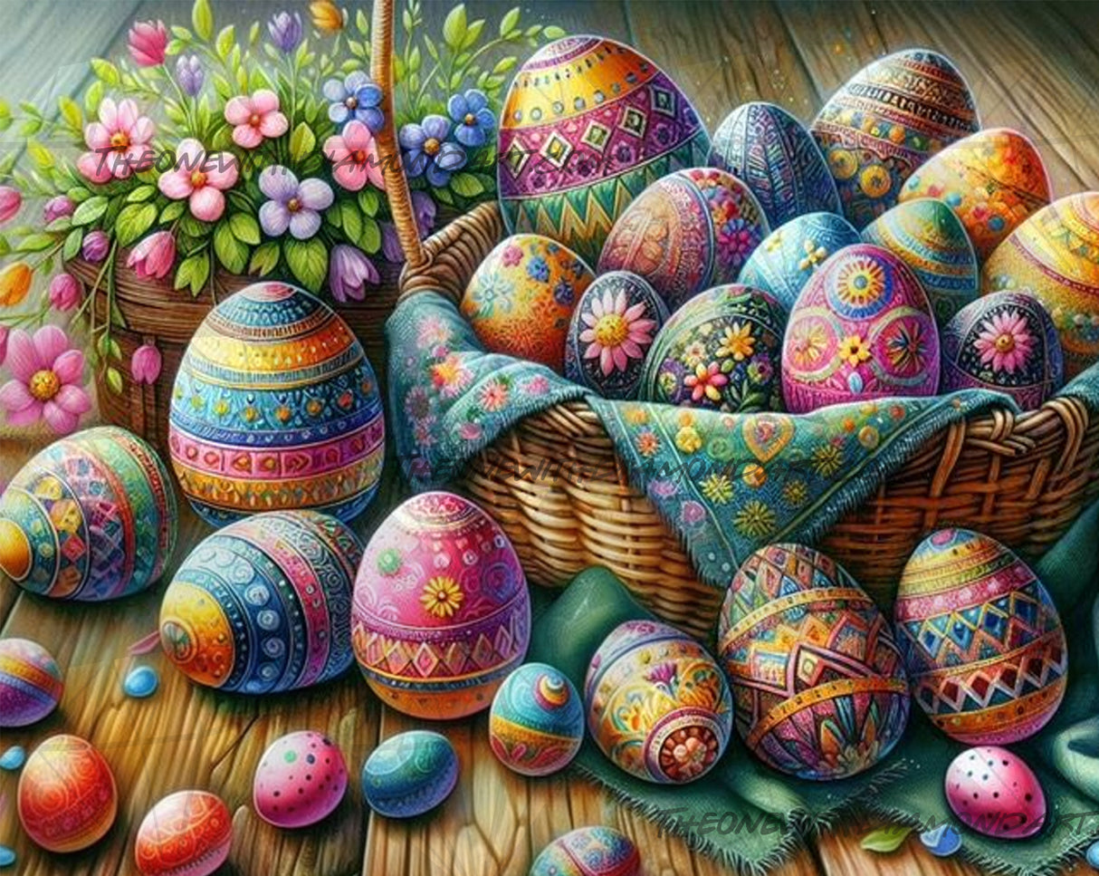 Eggs-cellent Easter Basket ©Finira