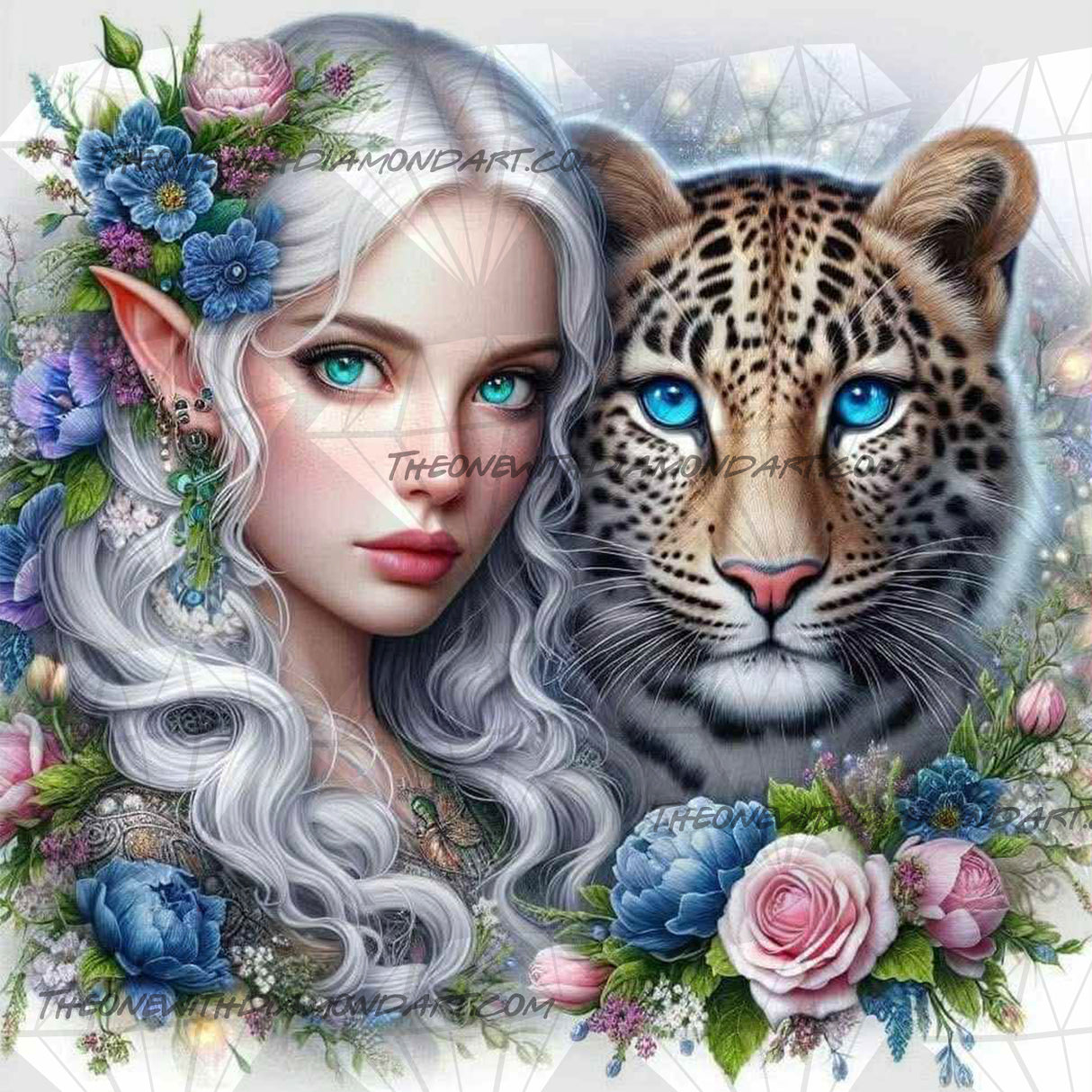 Elven Grace & Leopard Gaze ©Theresa Raymer