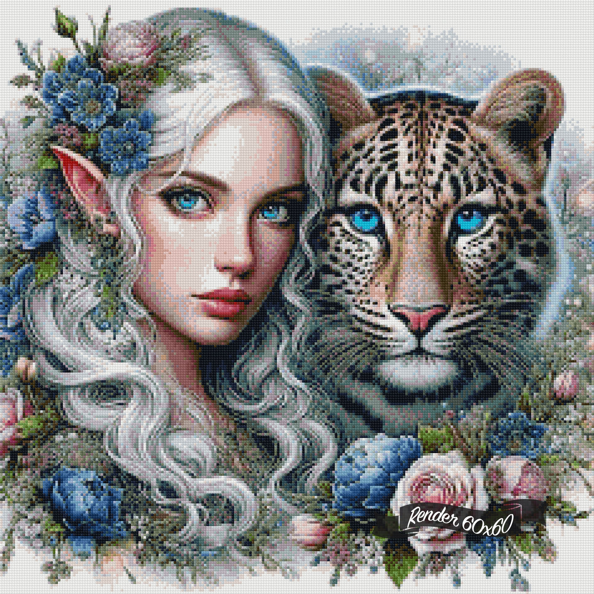 Elven Grace & Leopard Gaze ©Theresa Raymer