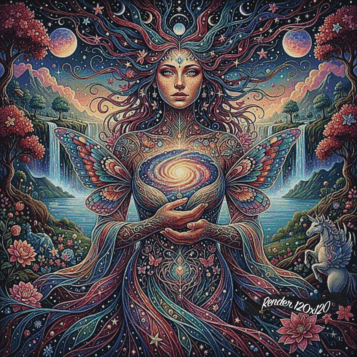 Elysia, Weaver of Worlds ©Finira