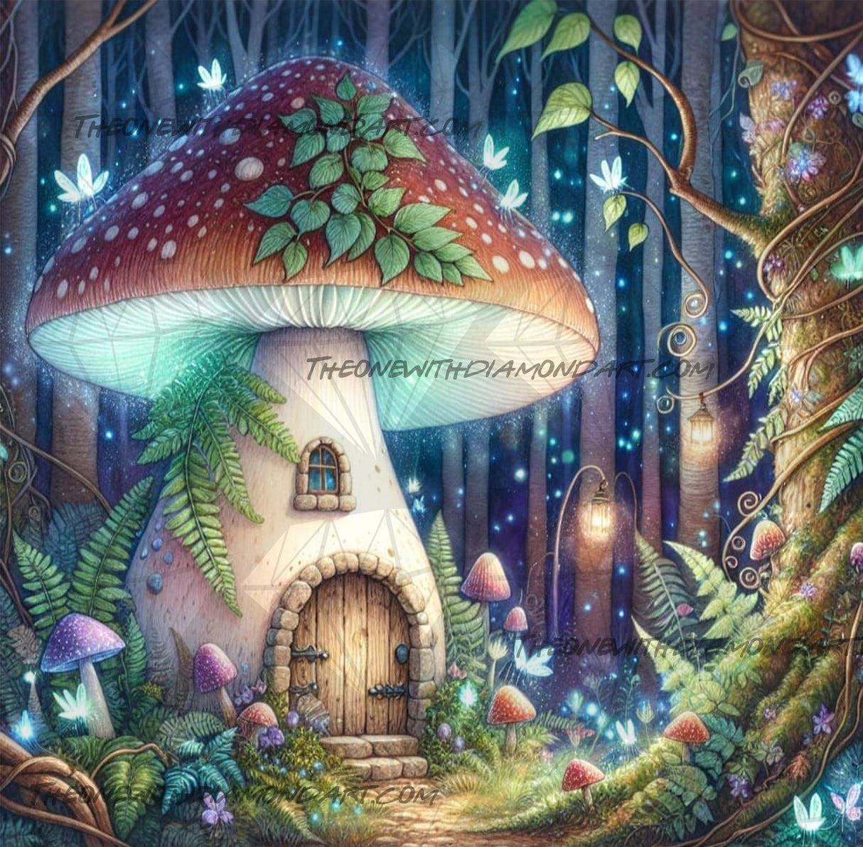 Enchanted Mushroom Abode ©CarrieTodd