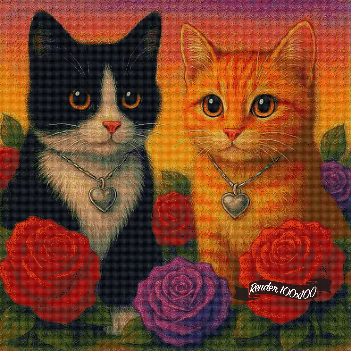 Feline in Love ©Theresa Raymer
