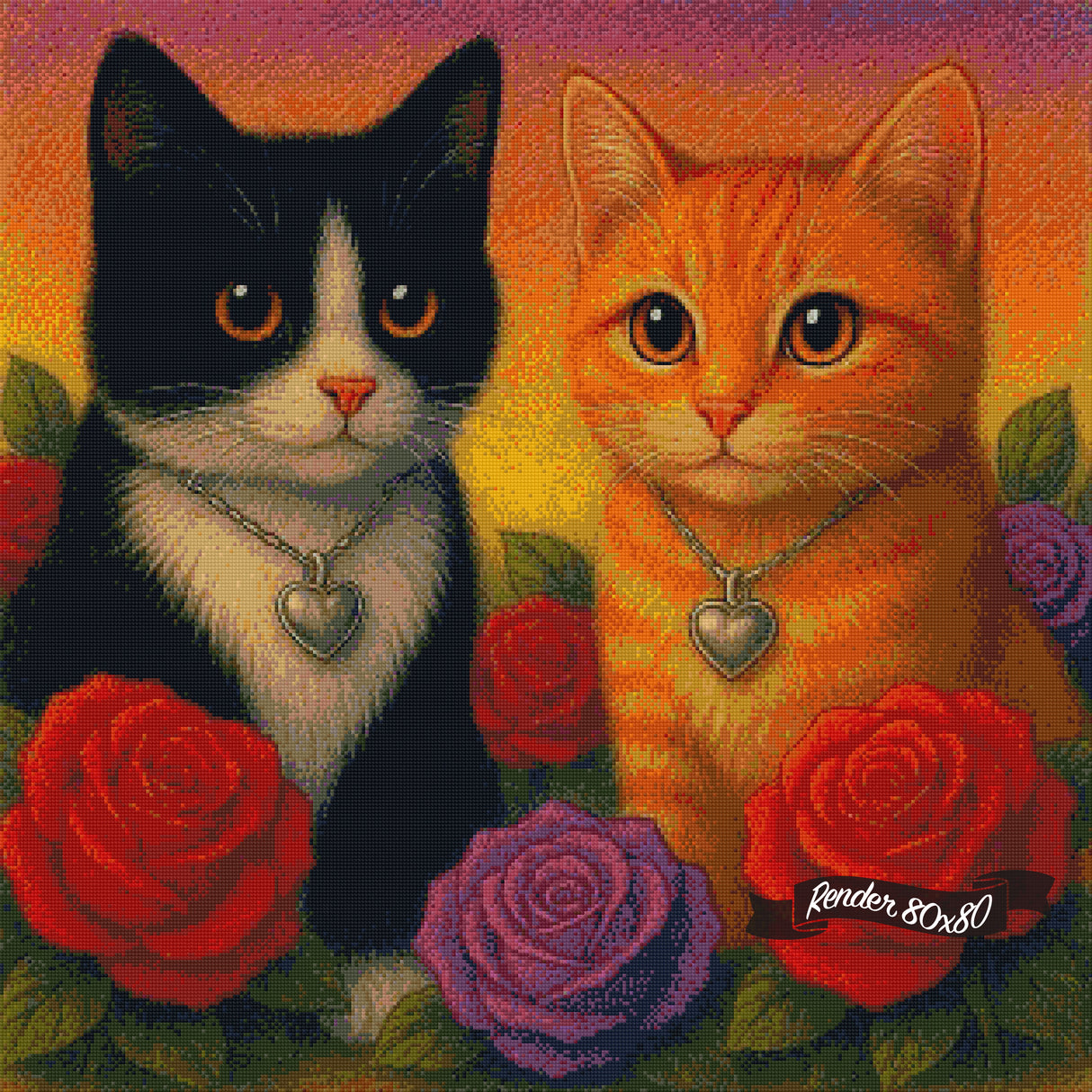 Feline in Love ©Theresa Raymer