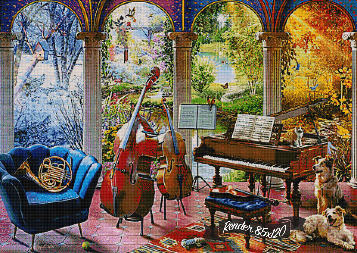 Four Seasons ©Angelo Bonito. Licensed by MGL, www.mglart.com