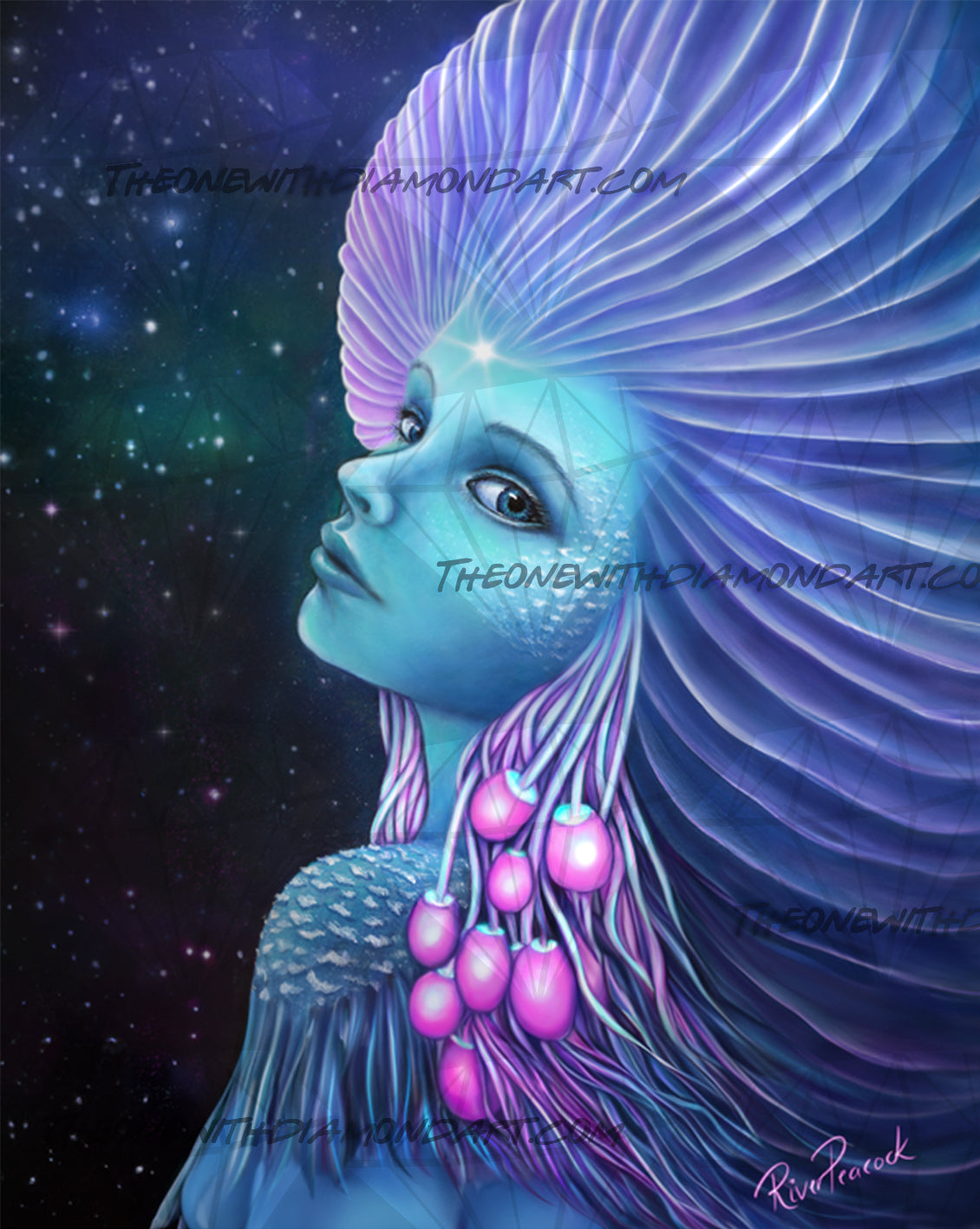 Galaxy Shroom Goddess ©River Peacock