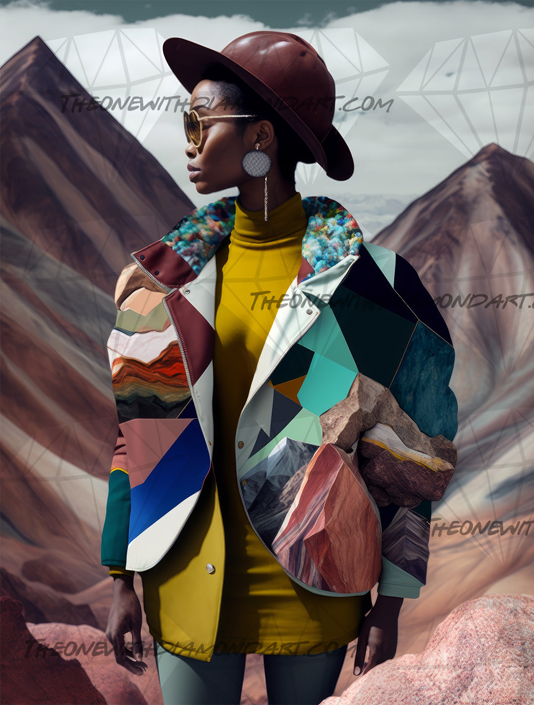 Geological Expression ©Hannah @IterationsCrafts