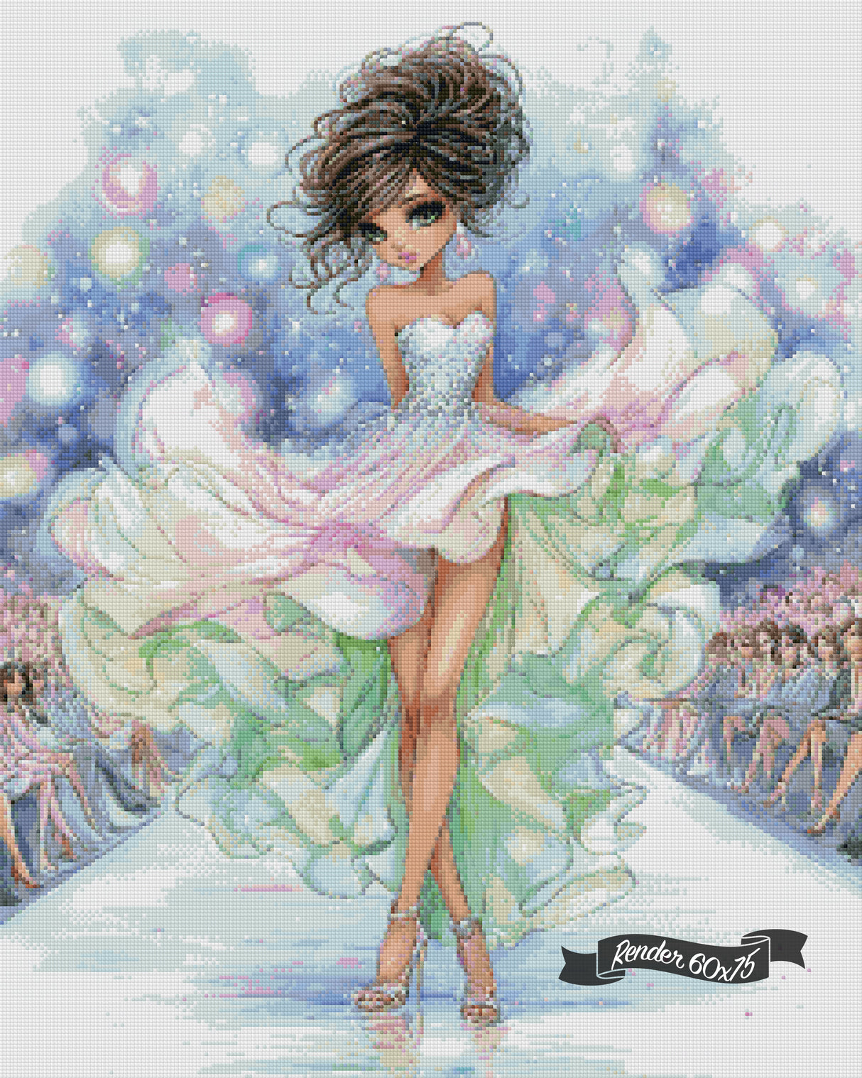 Glamorous Twirl ©Cocomarshmallow Art