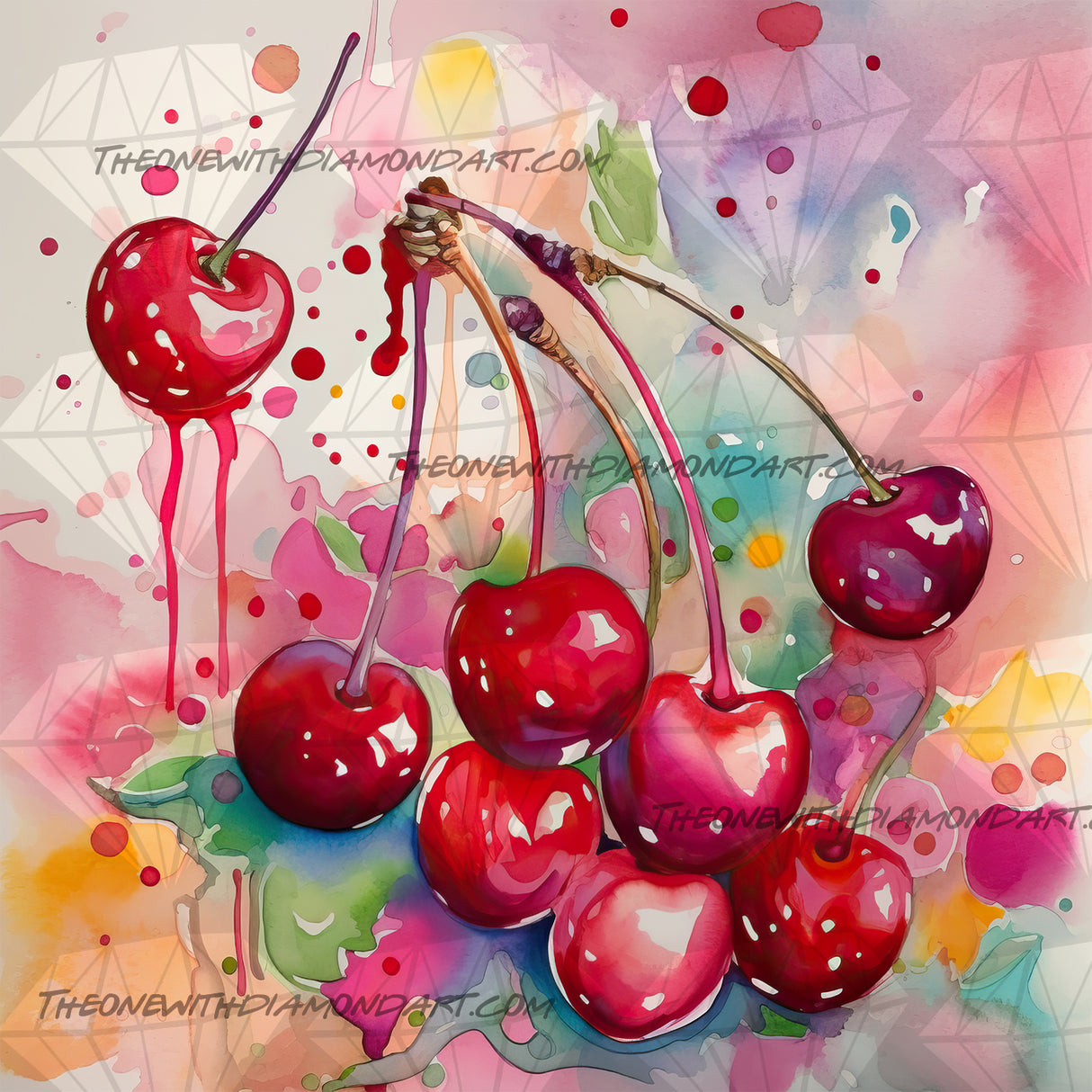 Glossy Cherries ©Cocomarshmallow Art