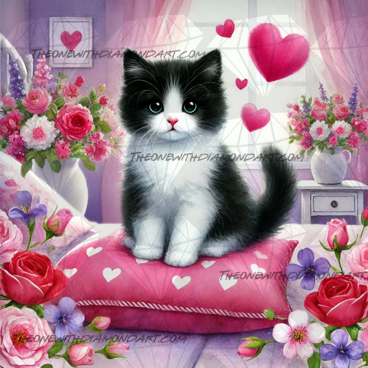 Hearts Of Fluff ©Cocomarshmallow Art