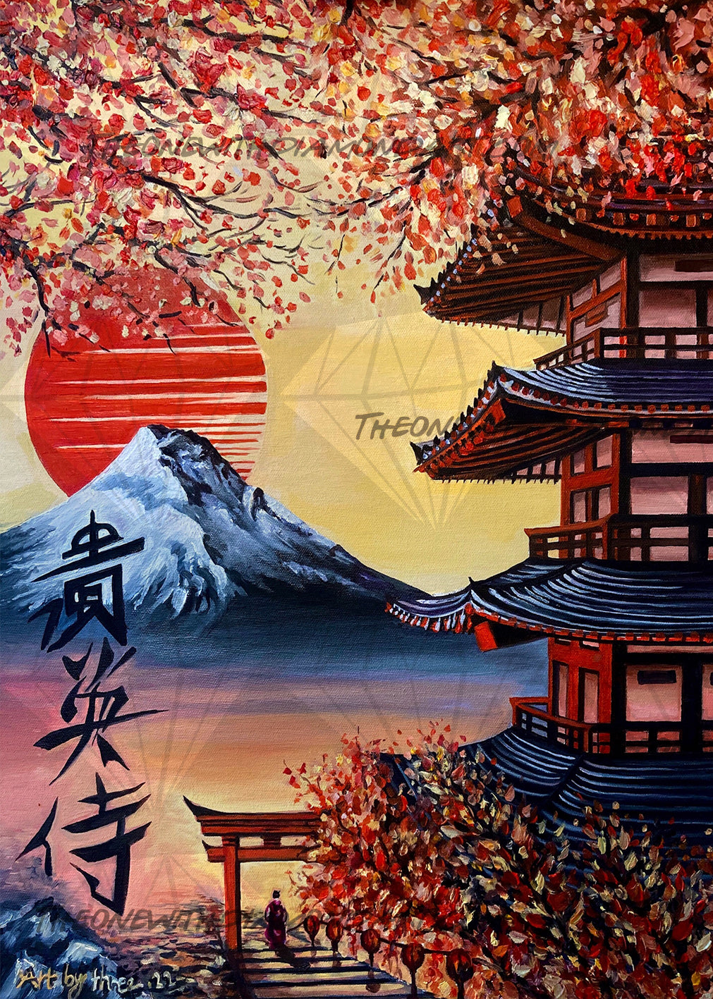 Honour The Samurai ©ArtByThree