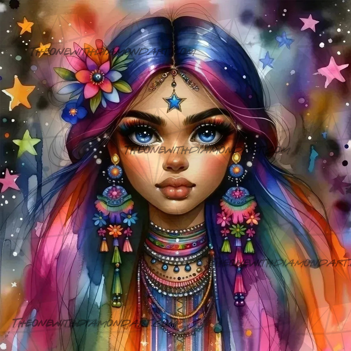 Indira of Infinite Colours ©Finira
