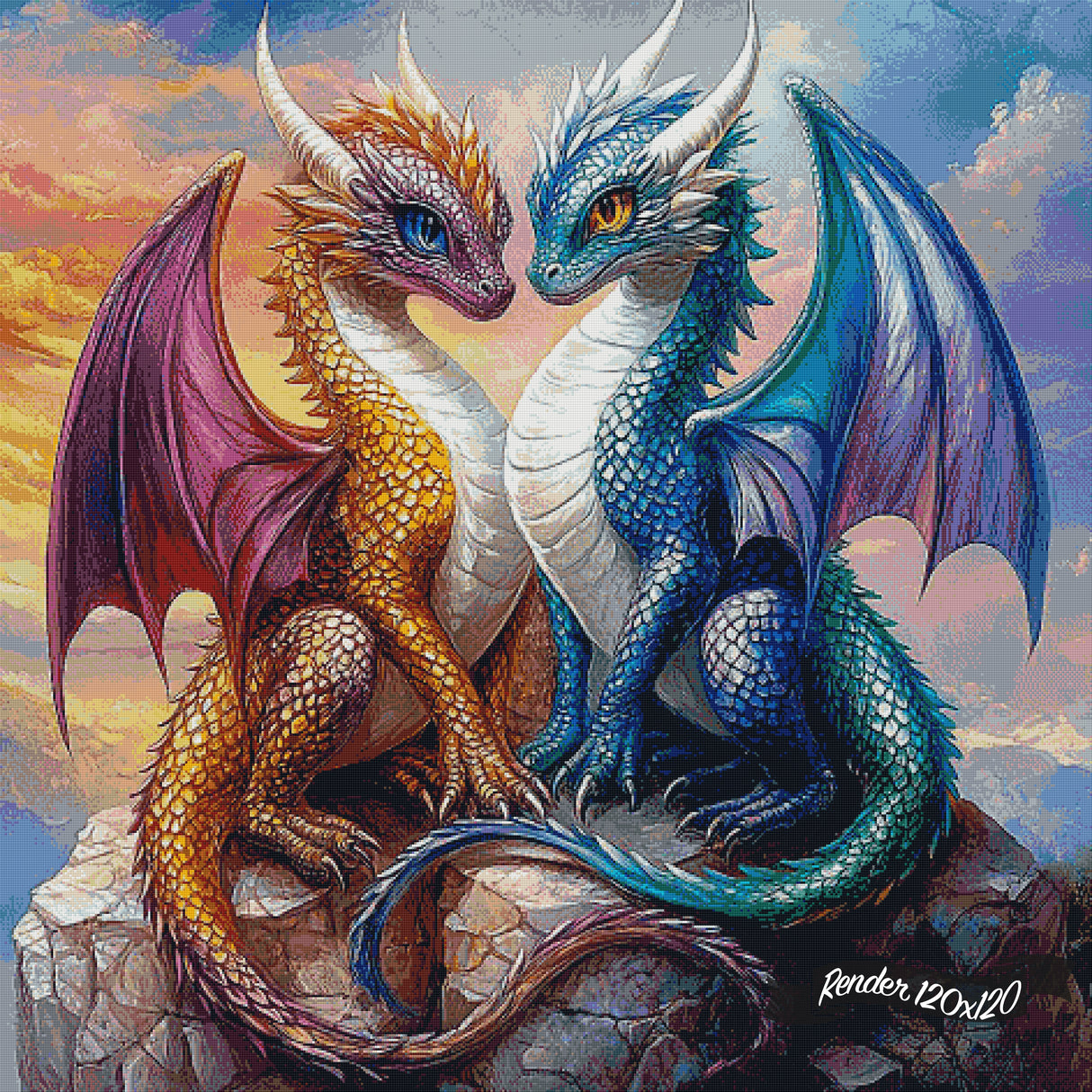 Infernalyn & Celestirith - The Spirit and The Dreamer ©StacyDealArt