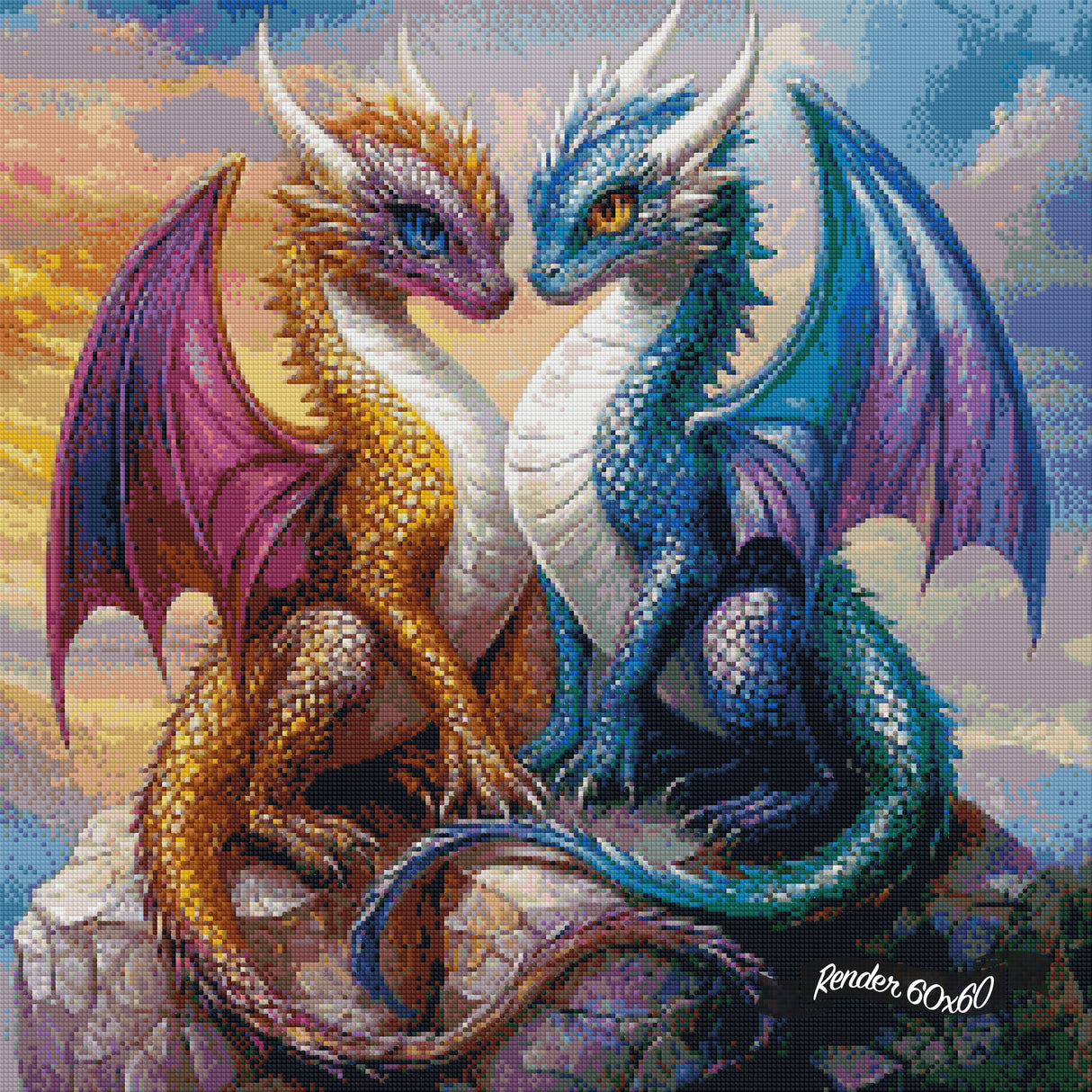 Infernalyn & Celestirith - The Spirit and The Dreamer ©StacyDealArt