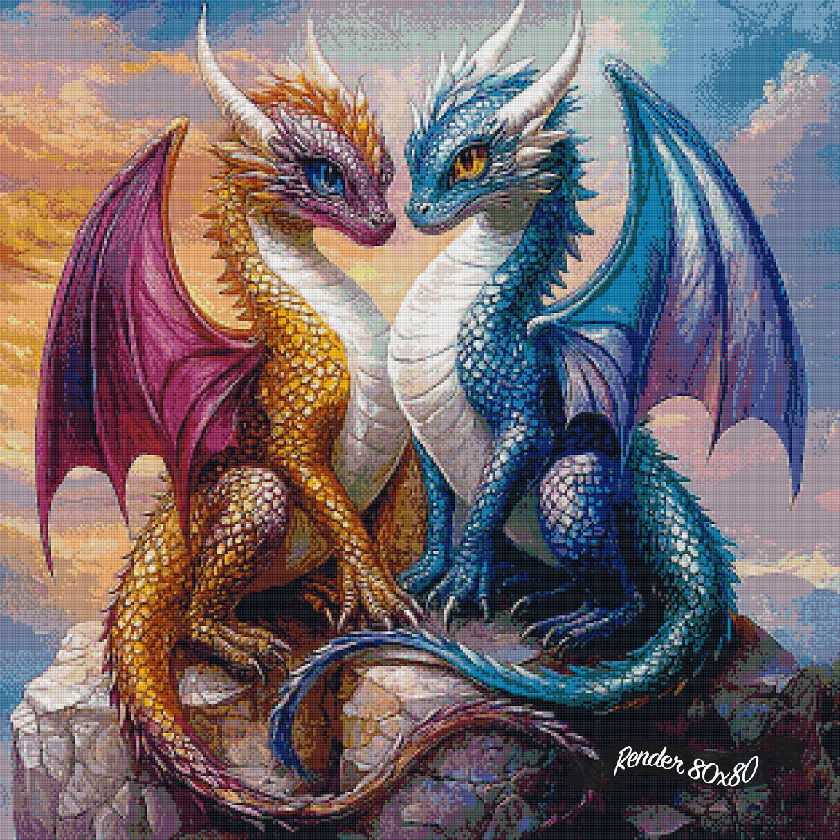 Infernalyn & Celestirith - The Spirit and The Dreamer ©StacyDealArt