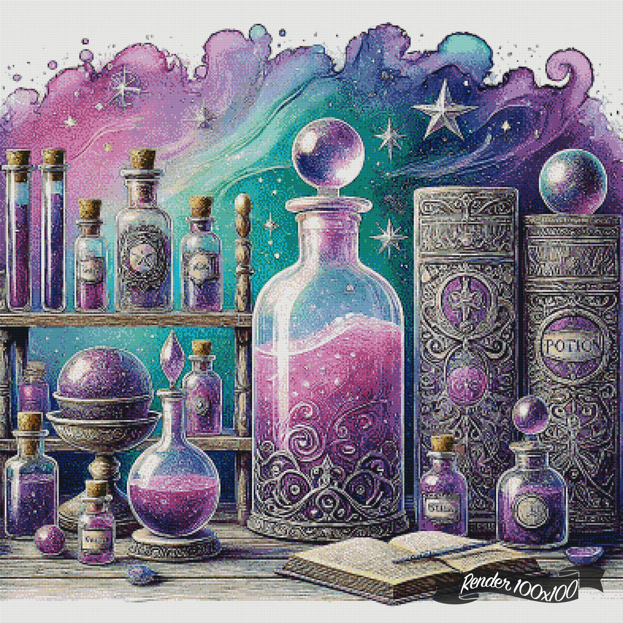 Intergalactic Elixir ©Cocomarshmallow Art