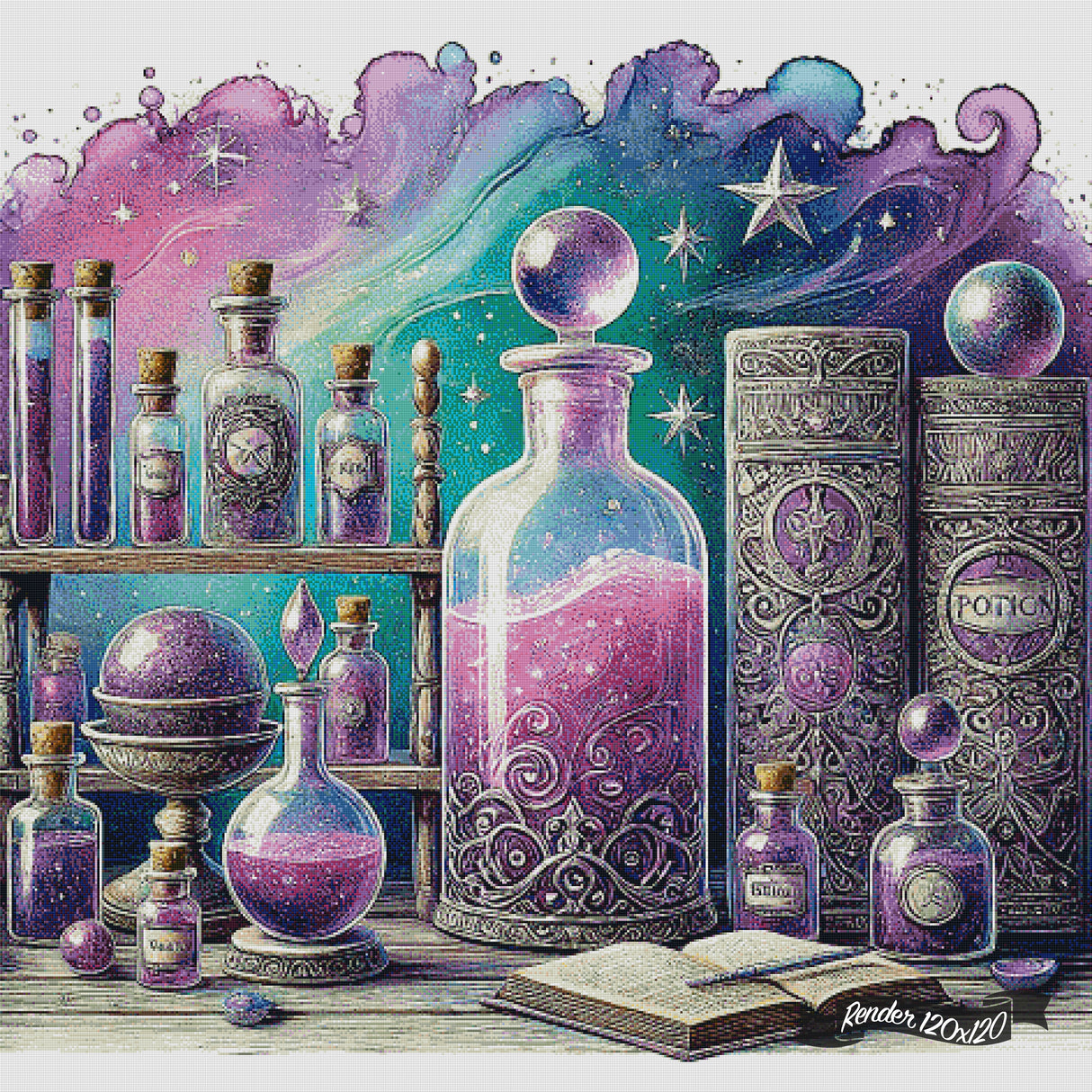 Intergalactic Elixir ©Cocomarshmallow Art