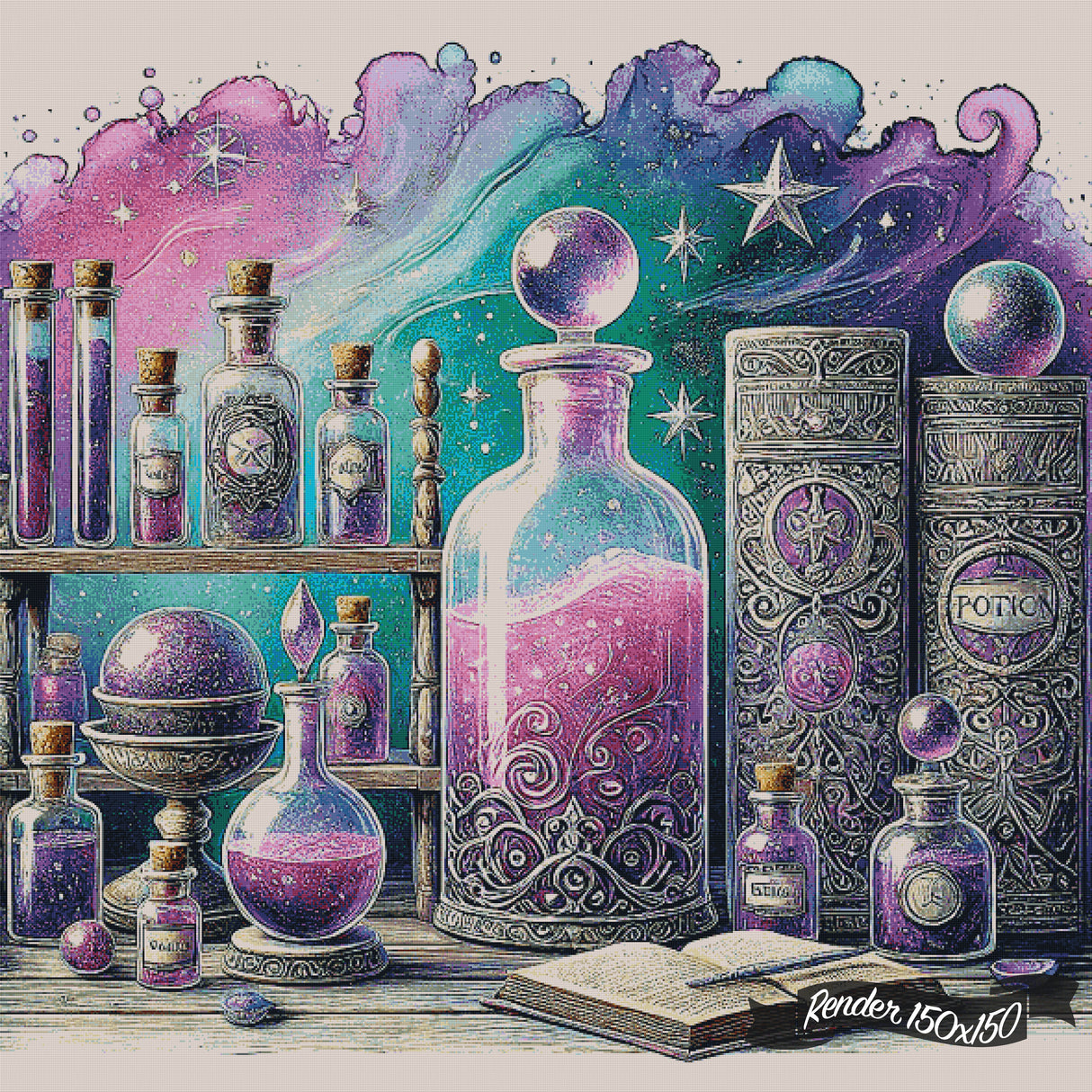 Intergalactic Elixir ©Cocomarshmallow Art