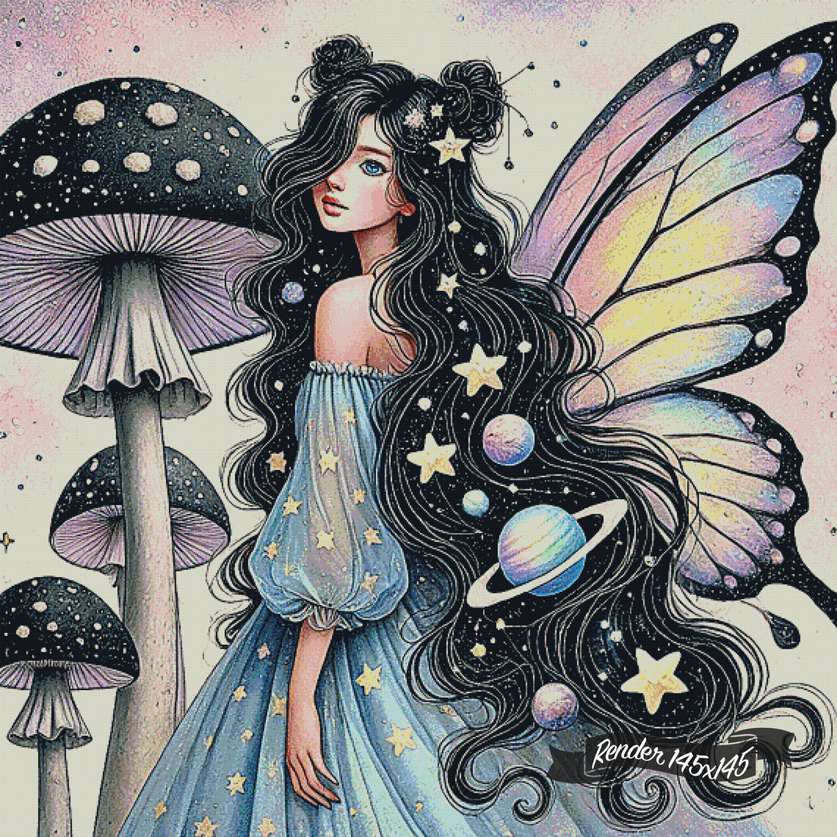 Intergalactic Fairy ©Cocomarshmallow Art