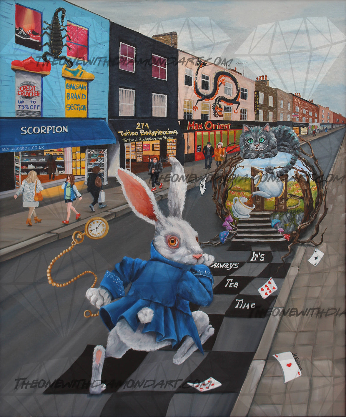 It's Always Tea Time ©Marina Art