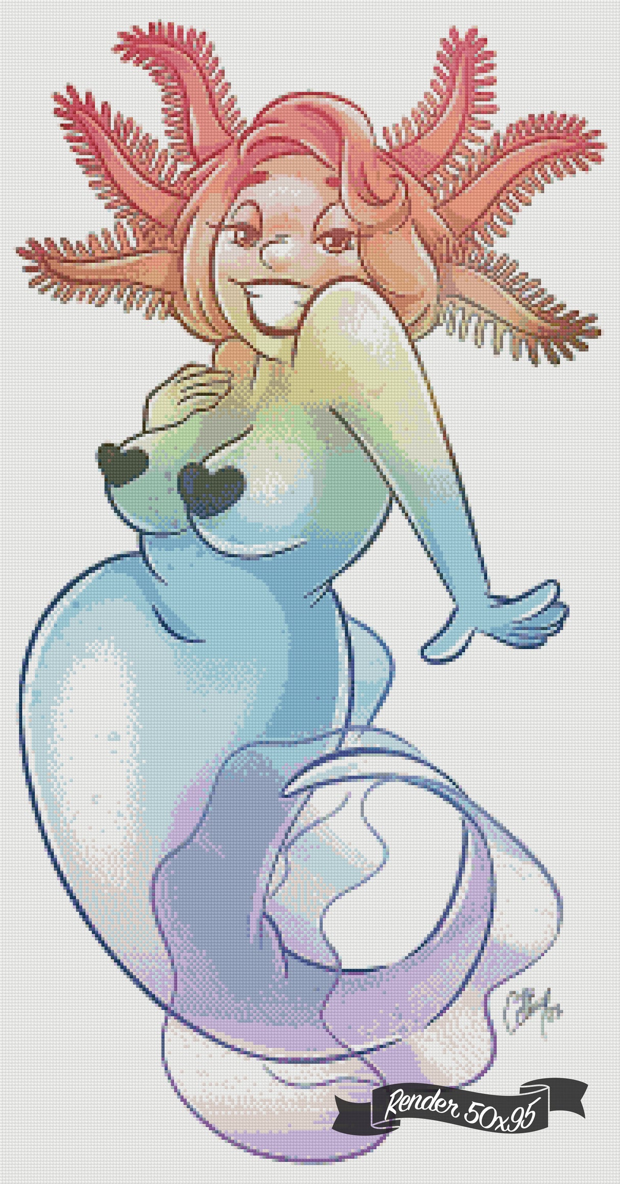 June Pride Mermaid ©Céline Lecomte