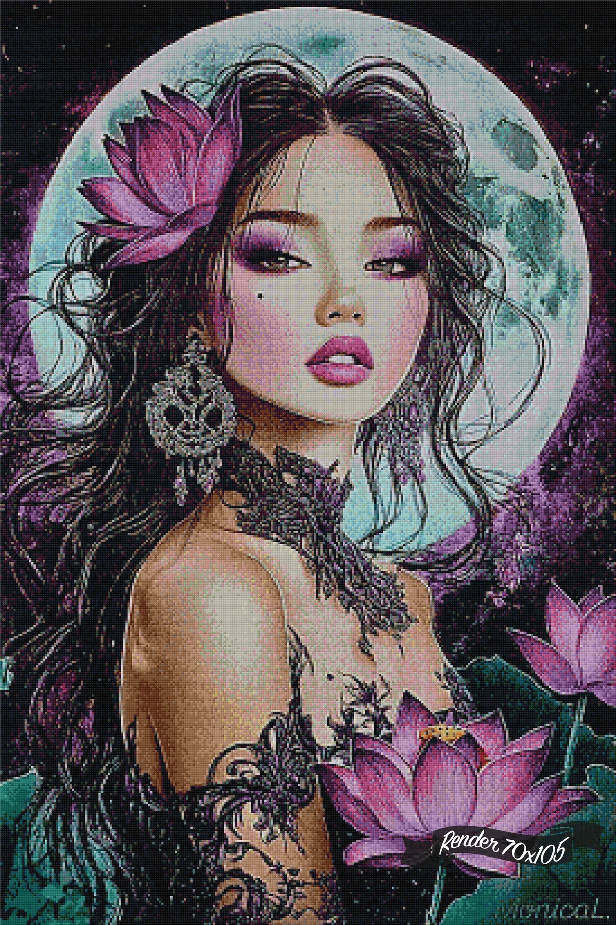 Kissed By The Moon ©MonicaL.Art.