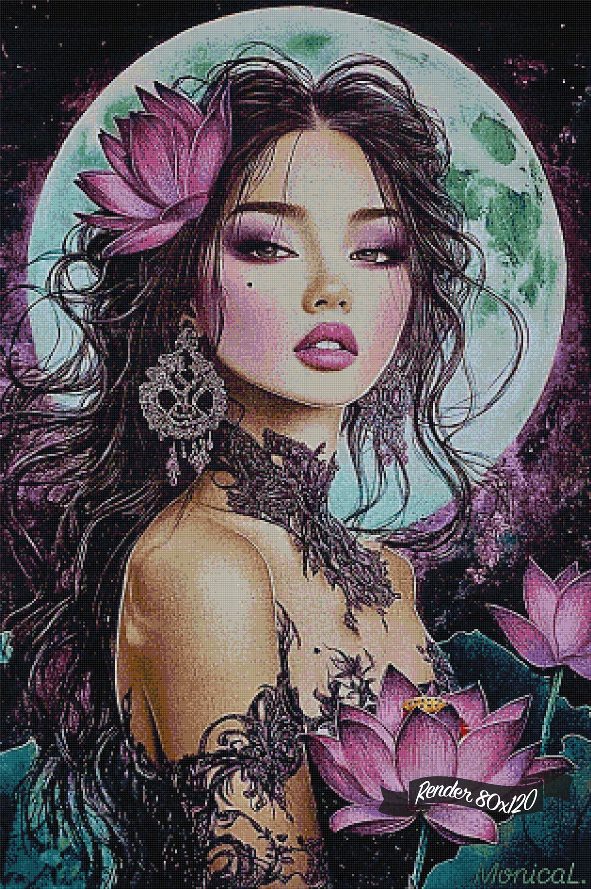 Kissed By The Moon ©MonicaL.Art.