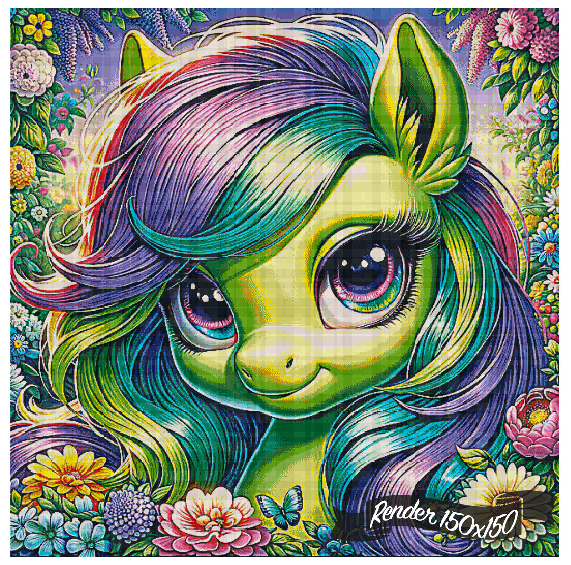 Kiwi Petunia ©Cocomarshmallow Art