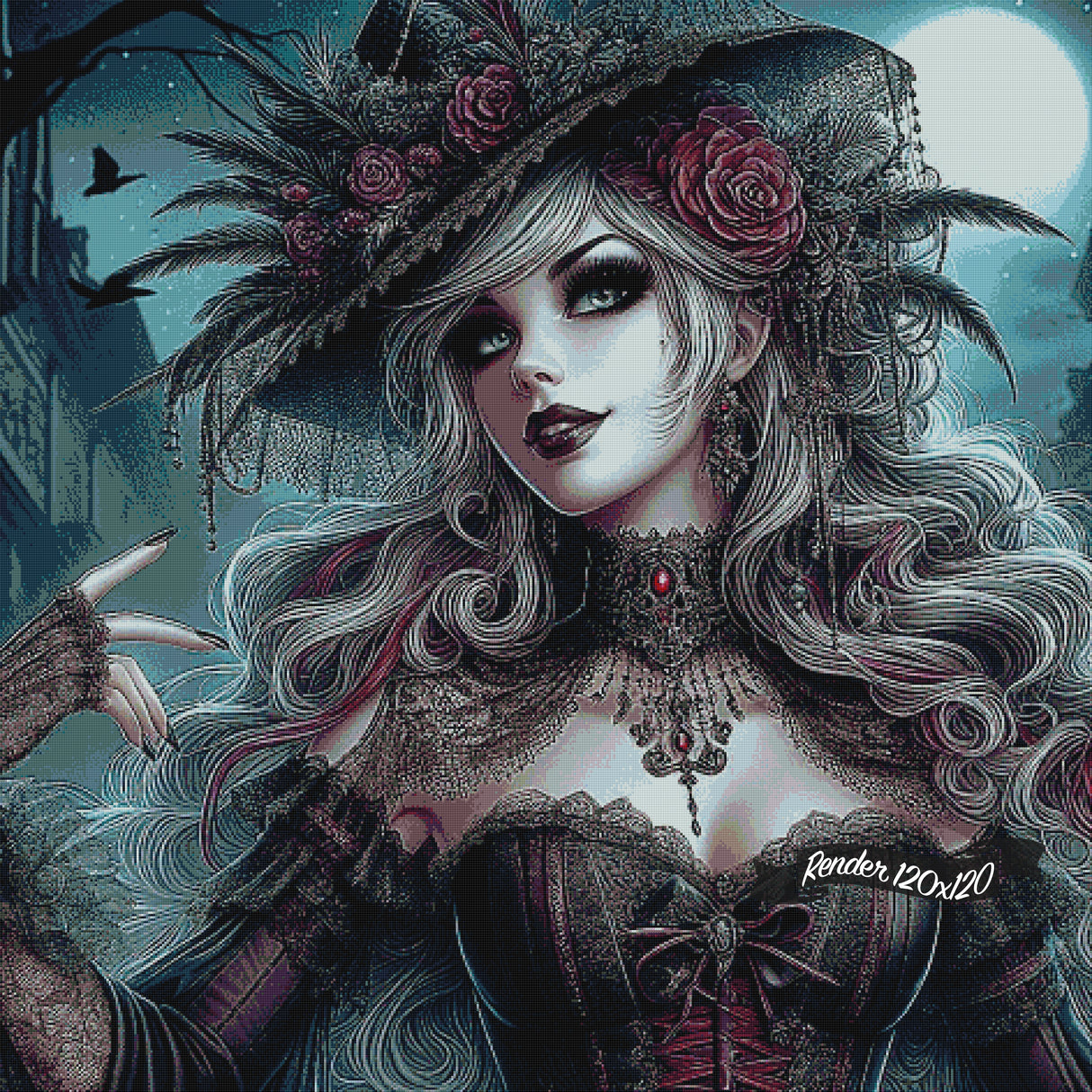 Laced in Shadow ©Artifey