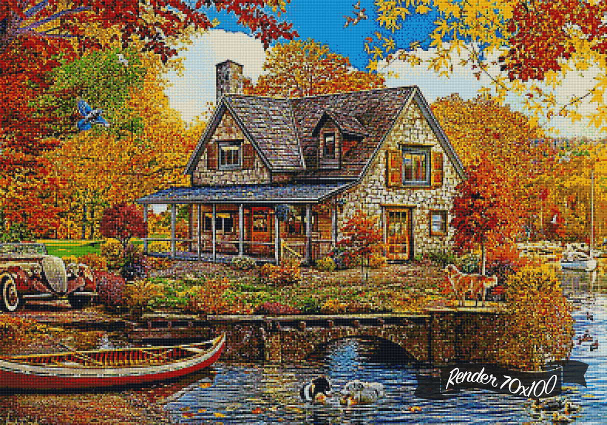 Lake House ©Angelo Bonito. Licensed by MGL, www.mglart.com