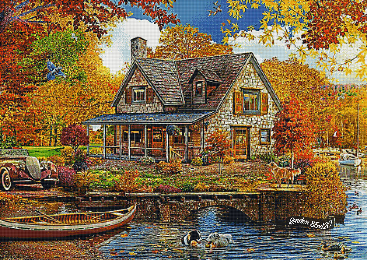 Lake House ©Angelo Bonito. Licensed by MGL, www.mglart.com