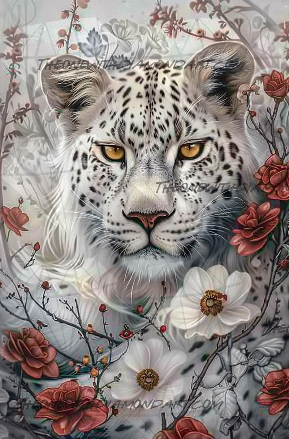Leopard In Bloom ©Artifey