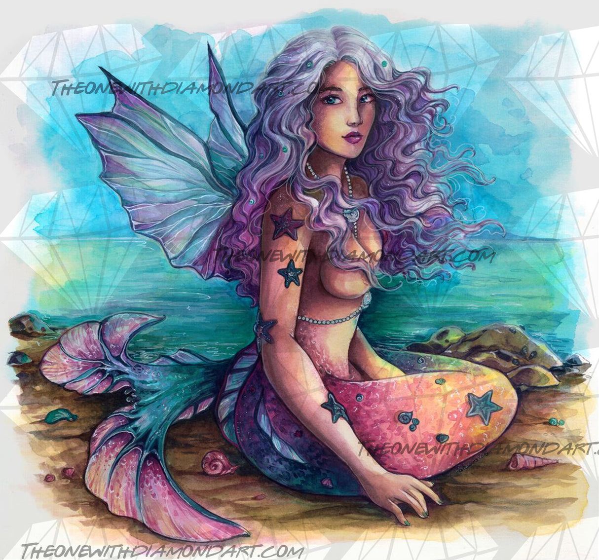 *Hand-Rendered* Leucosia ©Emilie Jarrige