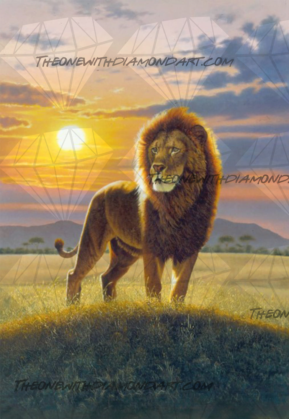 Lion ©Chris Hiett. Licensed by MGL, www.mglart.com
