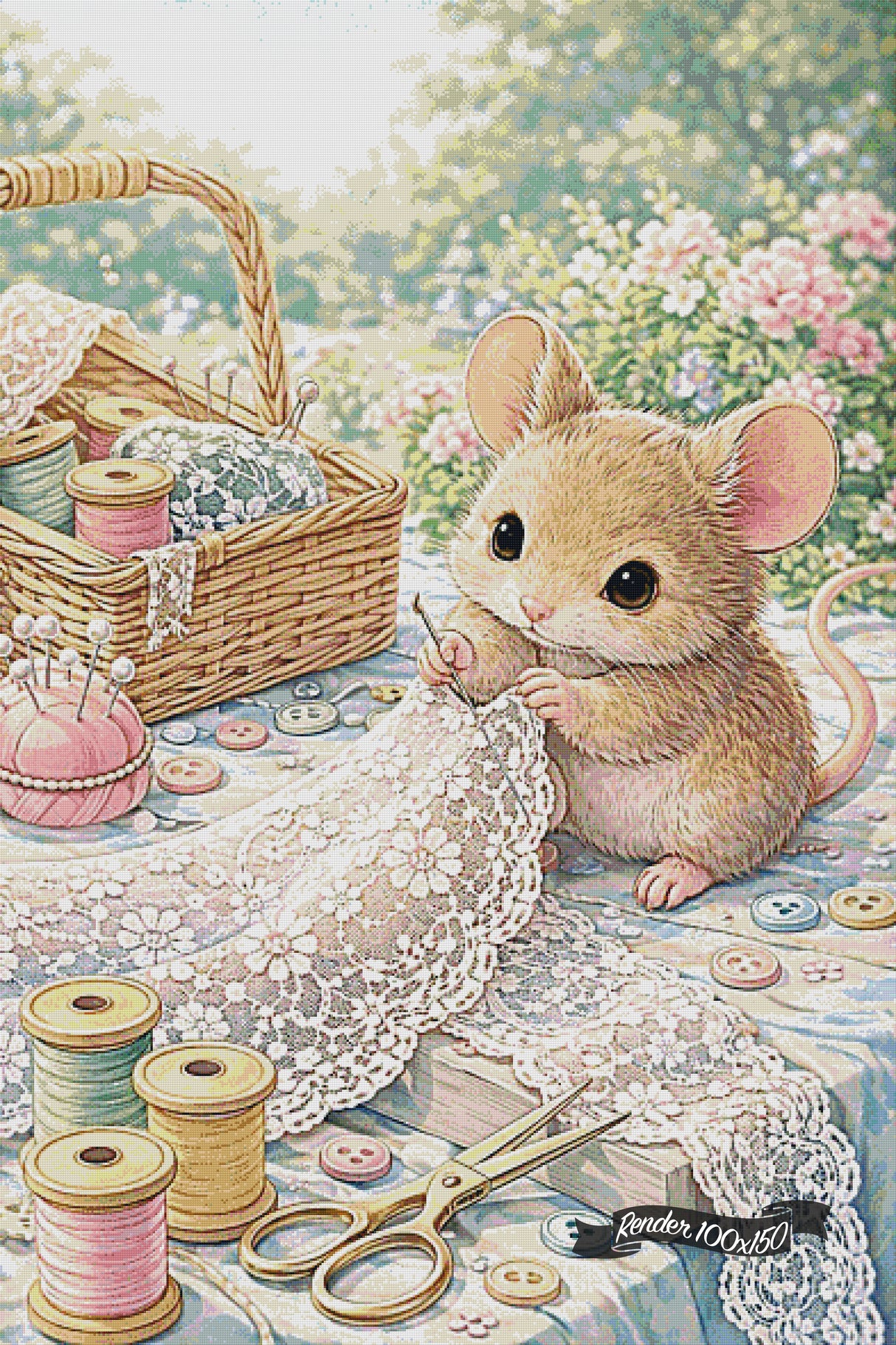 Little Lace Maker ©Finira