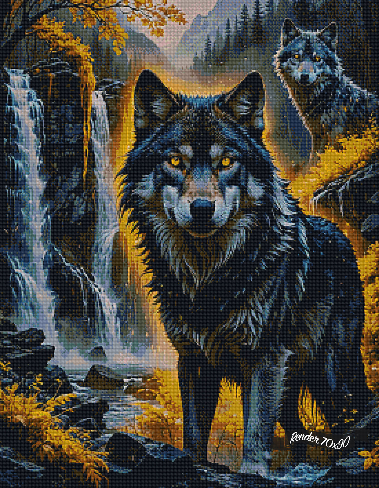 Lookout Wolves Of The Wild ©Morrigan Austin