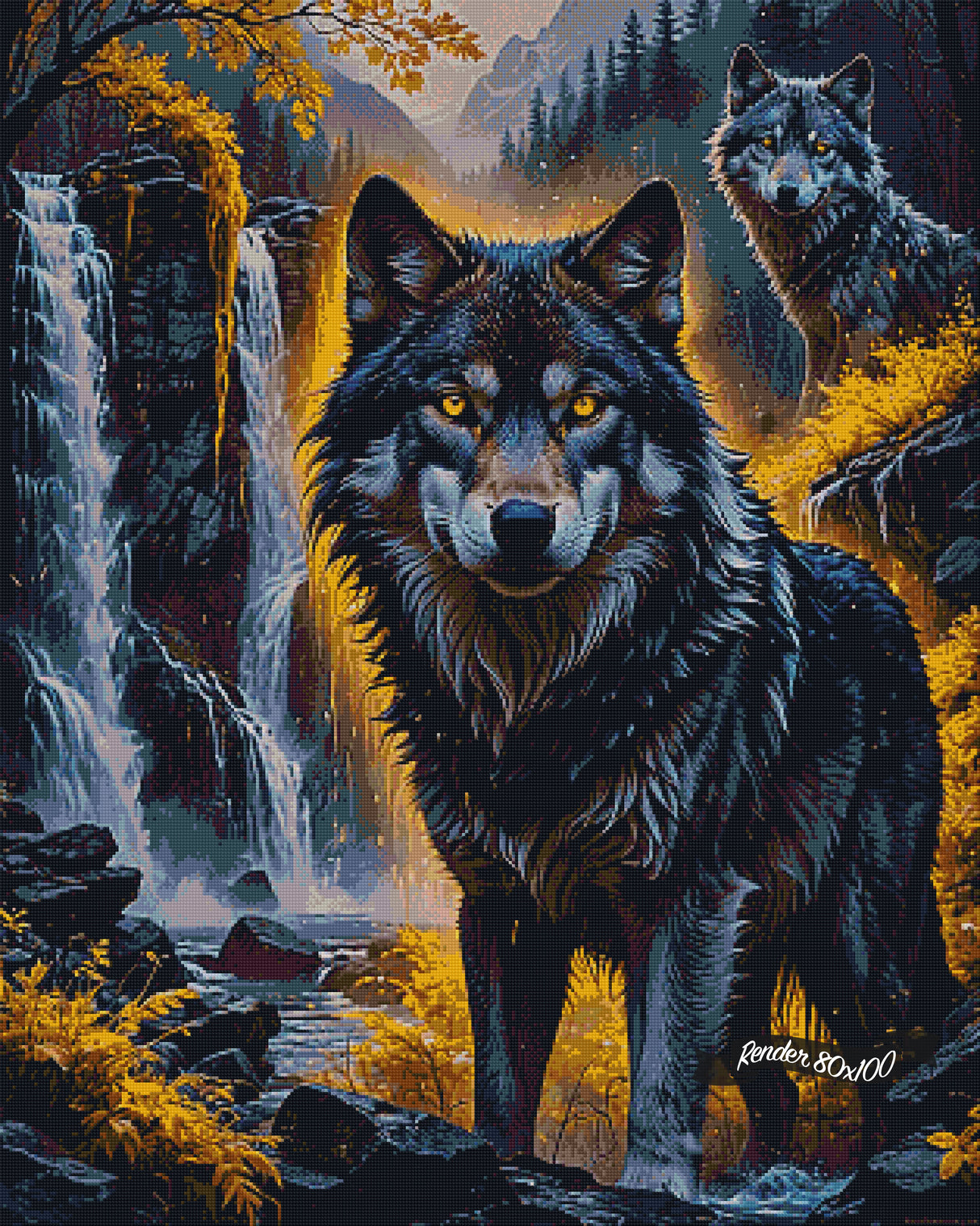 Lookout Wolves Of The Wild ©Morrigan Austin