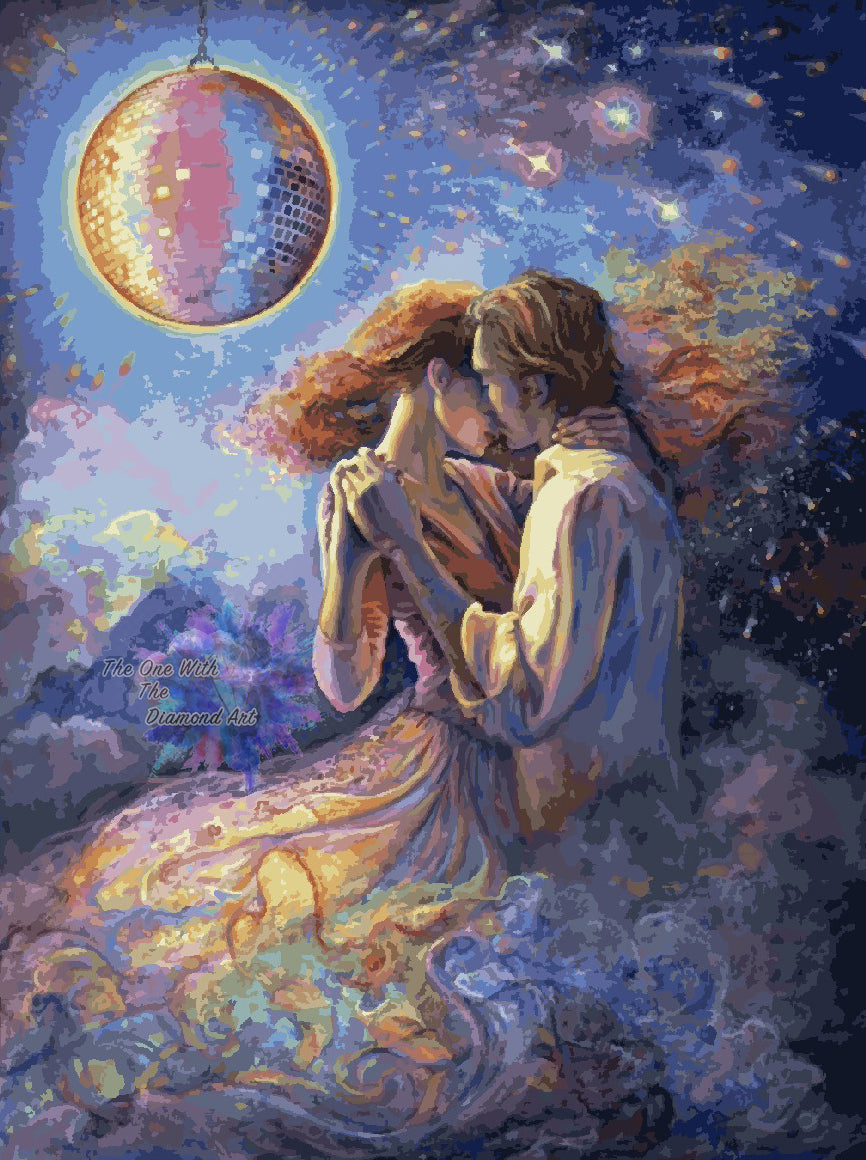 *Paint By Numbers* Love Is In The Air ©Josephine Wall