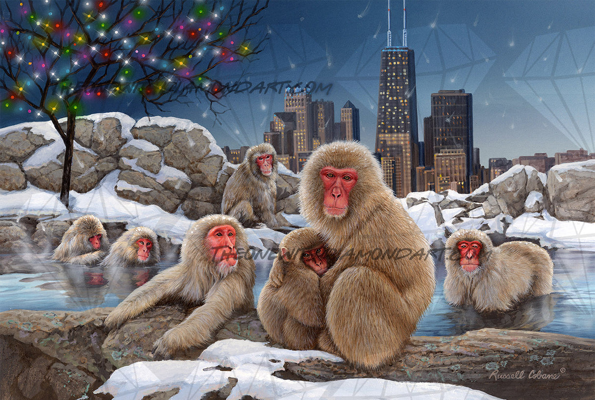 Macaque ©Russell Cobane. Licensed by MGL, www.mglart.com