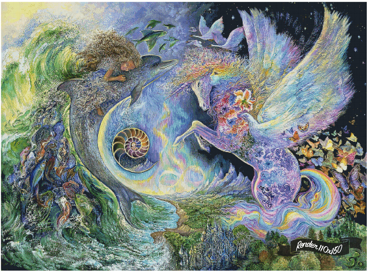 Magical Meeting ©Josephine Wall