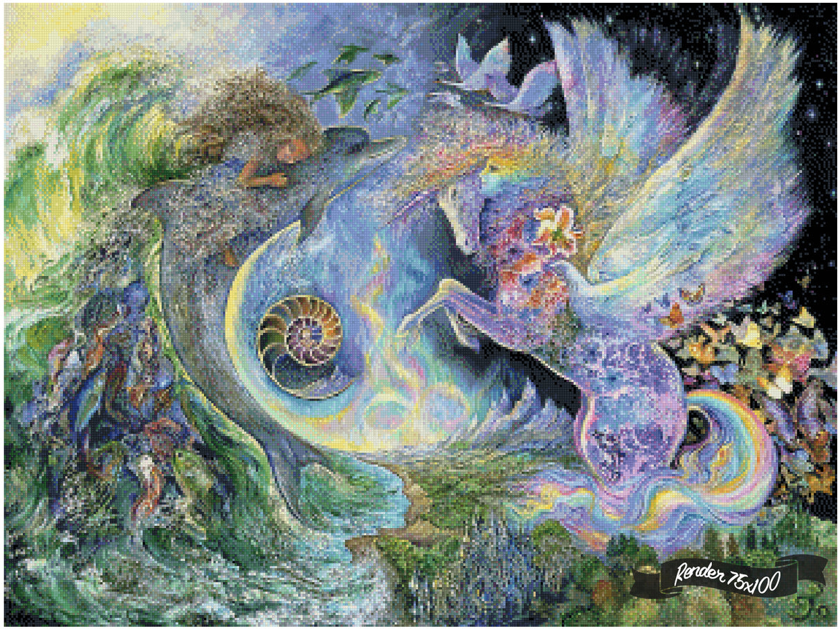 Magical Meeting ©Josephine Wall