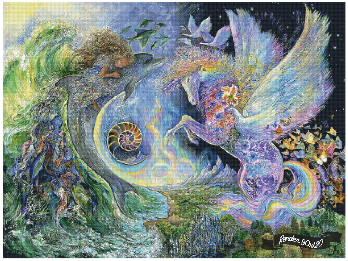 Magical Meeting ©Josephine Wall