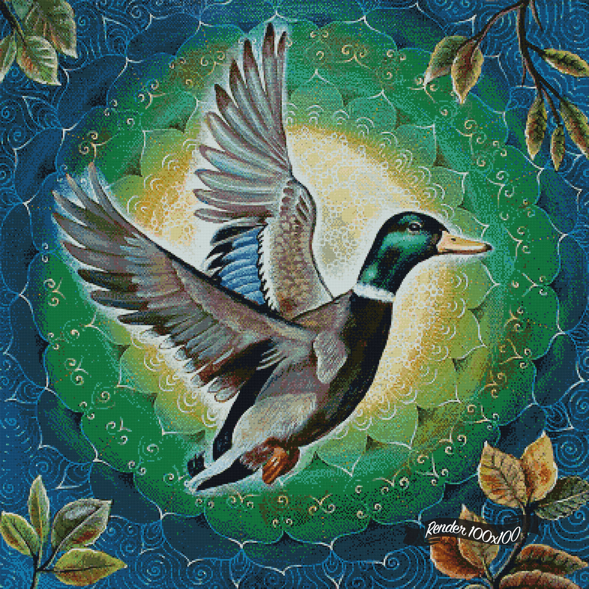 Mallard Taking Flight ©Verena Wild / GratefulLicensing.com