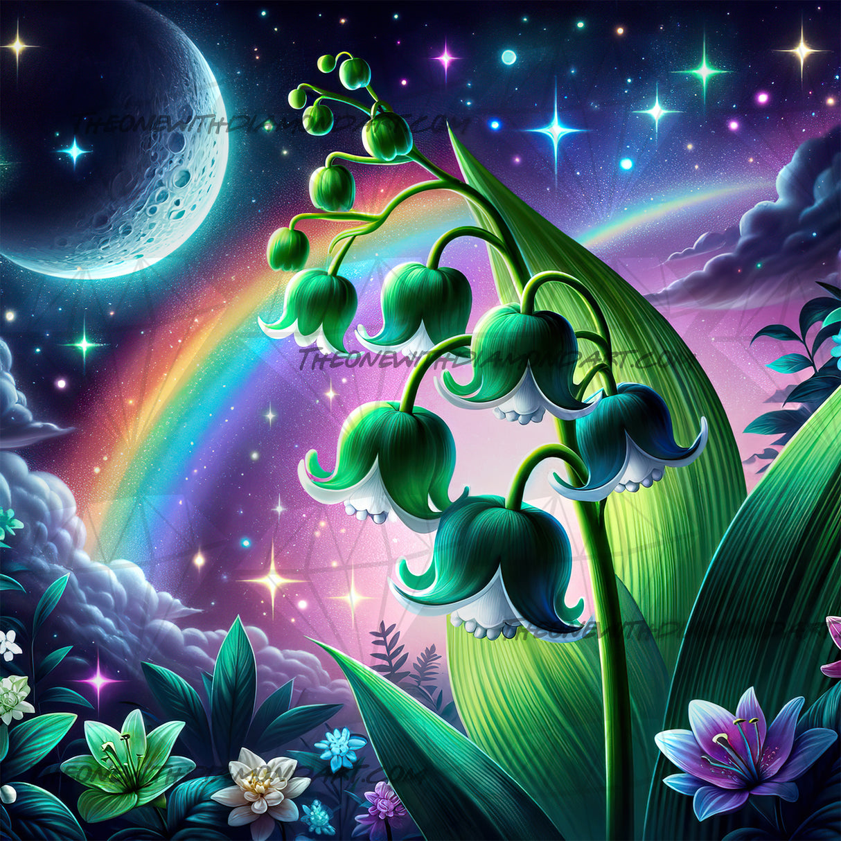 May - Emerald Lily Of The Valley ©Laura @cocomarshmallow_art