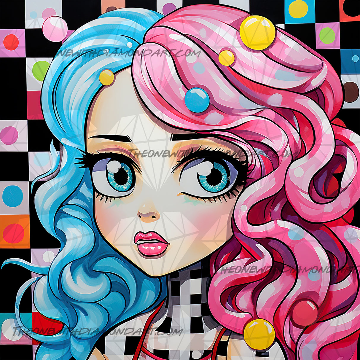 Miss Cotton Candy ©Cocomarshmallow Art
