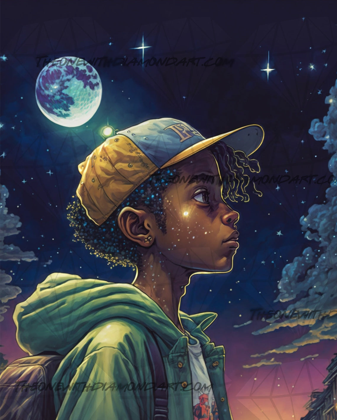 Moonchaser ©Afro_Anime_Senpai