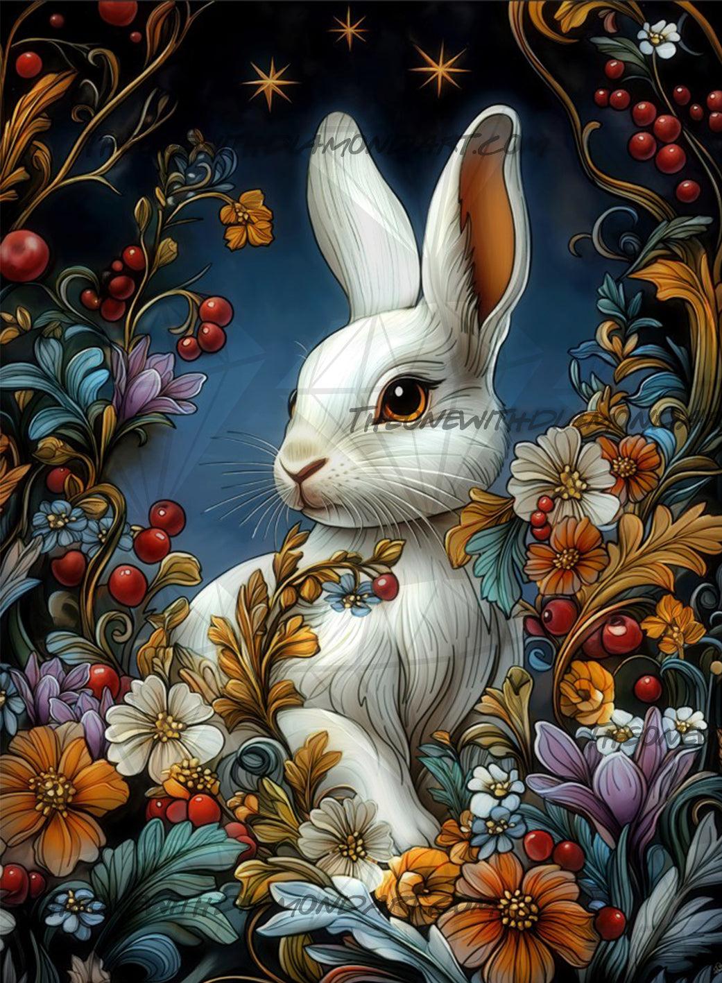 *Paint By Numbers* The Winter King's Storybook - Moonfen ©RomantzArt