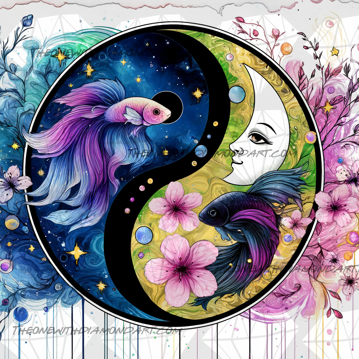 Moonlit Betta Ballet ©Cocomarshmallow Art