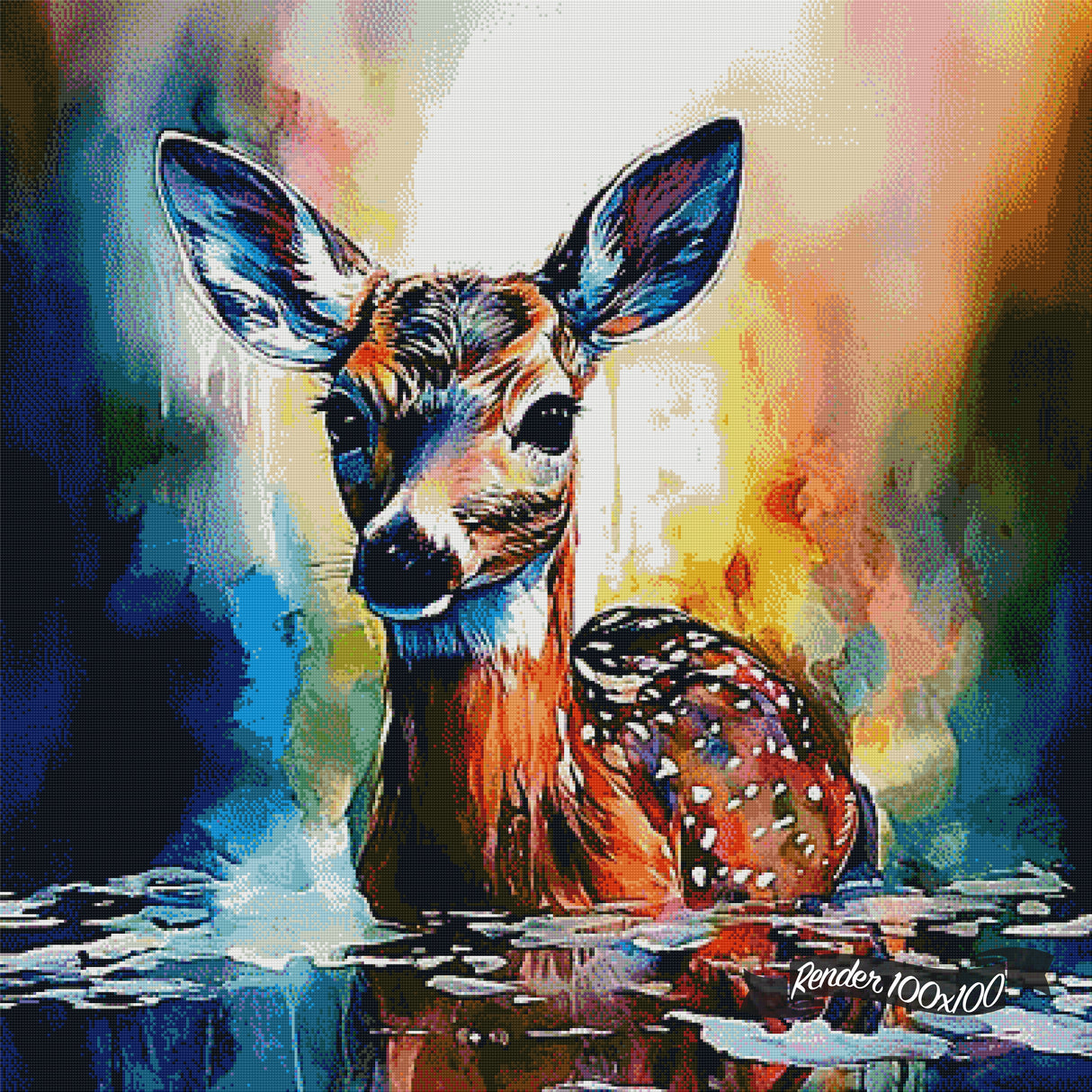 Morningside Doe ©StacyDealArt